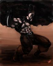 Corpus, ANGELCORPS Operative (TM and © 2008 Eric Linquist and Leading Edge Comics)