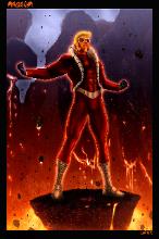 Magnum, ANGELCORPS Operative (TM and © 2008 Eric Linquist and Leading Edge Comics)