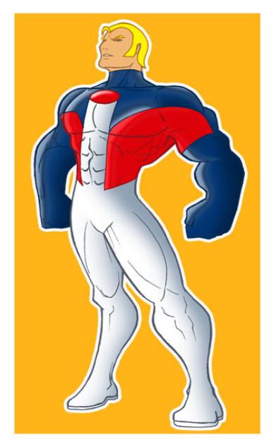 I-Force, ANGELCORPS Leader (TM and � 2008 Eric Linquist and Leading Edge Comics)