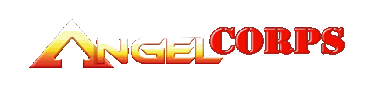 The ANGELCORPS Logo (TM and  2008 Eric Linquist and Leading Edge Comics)